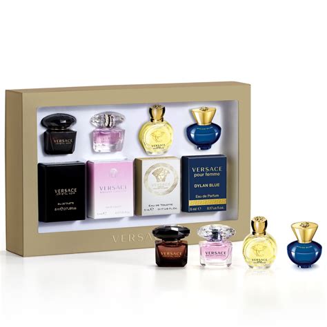 versace mini set ladies|versace miniature gift set.